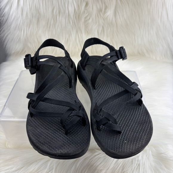 Chaco Hiking Black Sandals with Adjustable Straps and Durable Sole - Picture 1 of 8